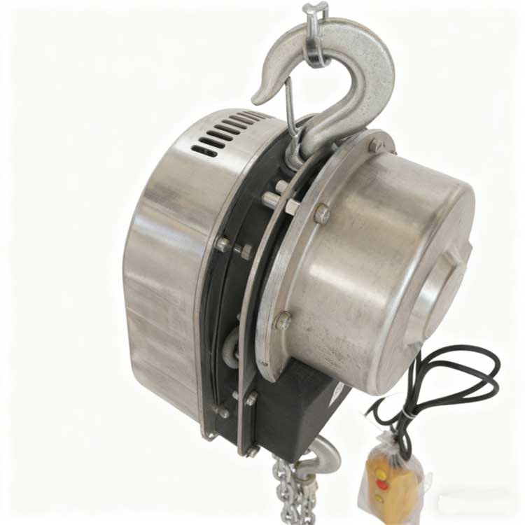 Stainless steel chain electric hoist Stainless steel chain electric hoist